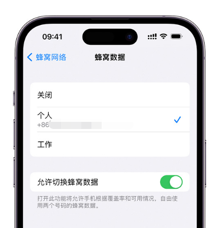 青松乡苹果维修服务分享如何在iPhone上使用双卡 